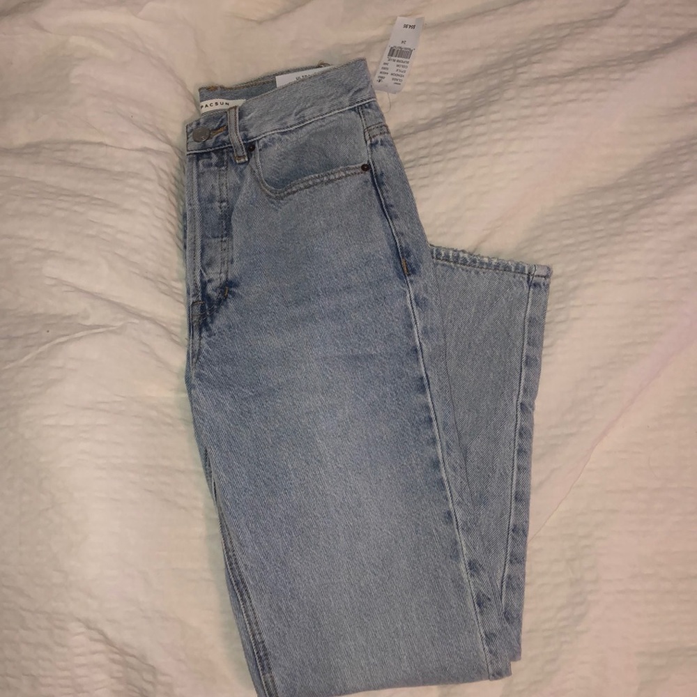 Ultra high rise slim jeans